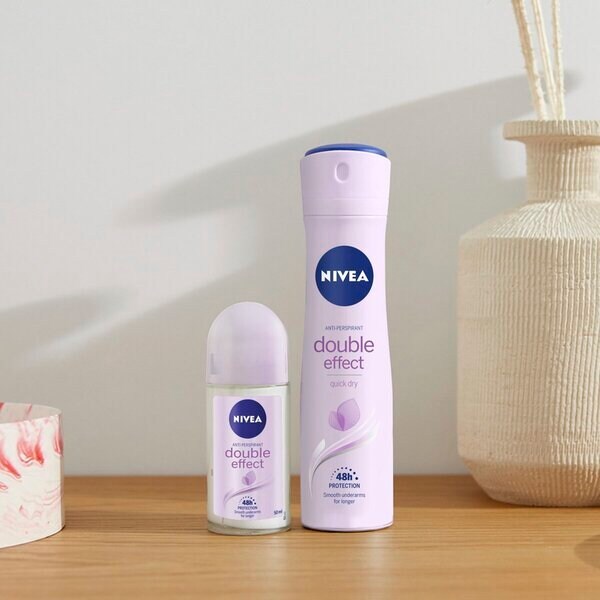 NIVEA Double Effect antiperspirant roler <50ml