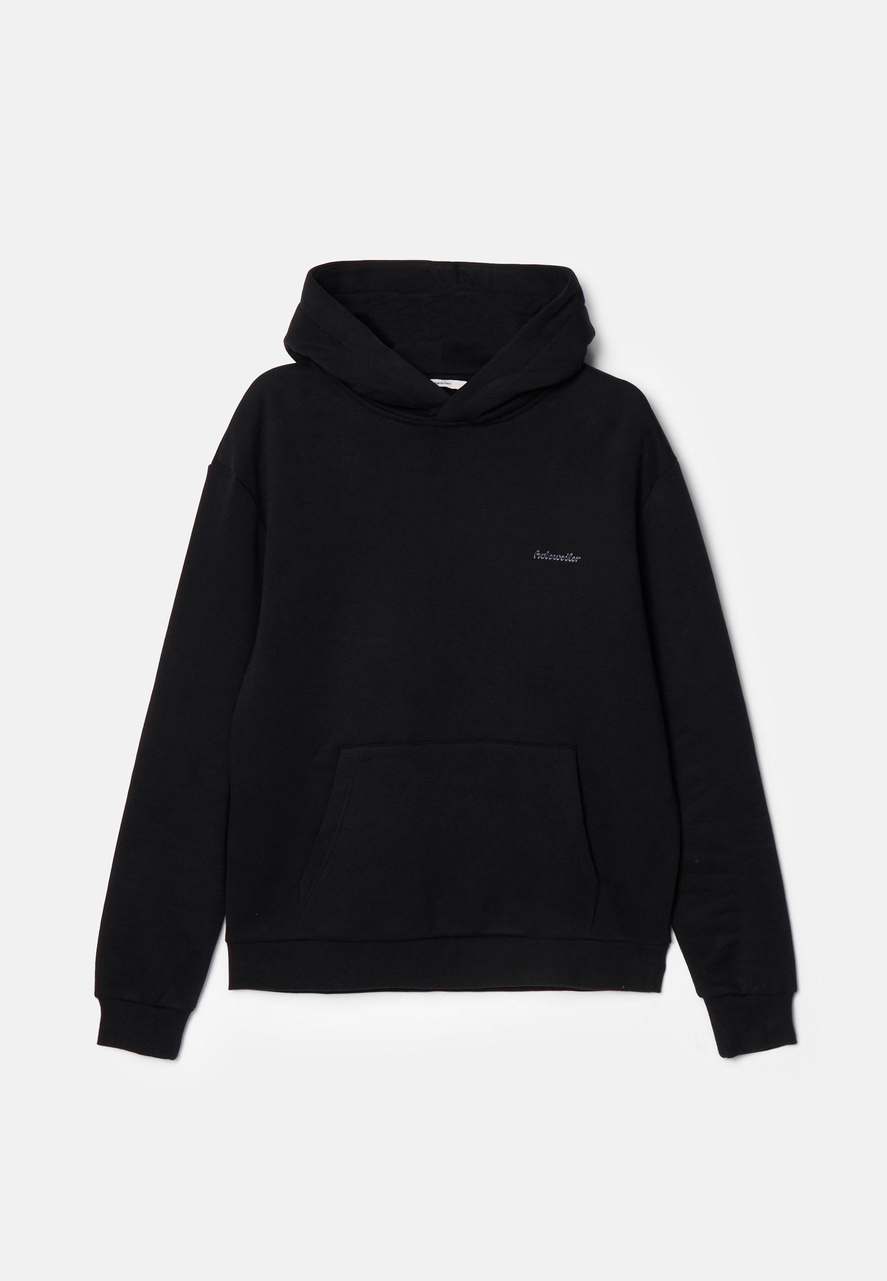 Holzweiler REGULAR HOODIE - Moletom - preto