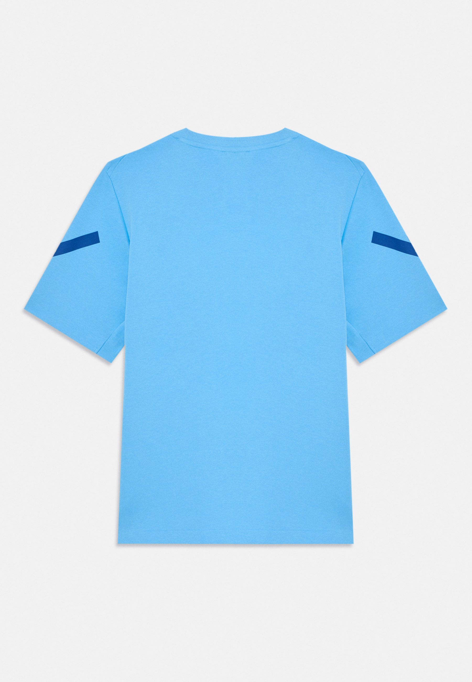 adidas Performance MESSI TEE YOUTH UNISEX - T-shirt met print - semi-blauw/semi-zonnig geel