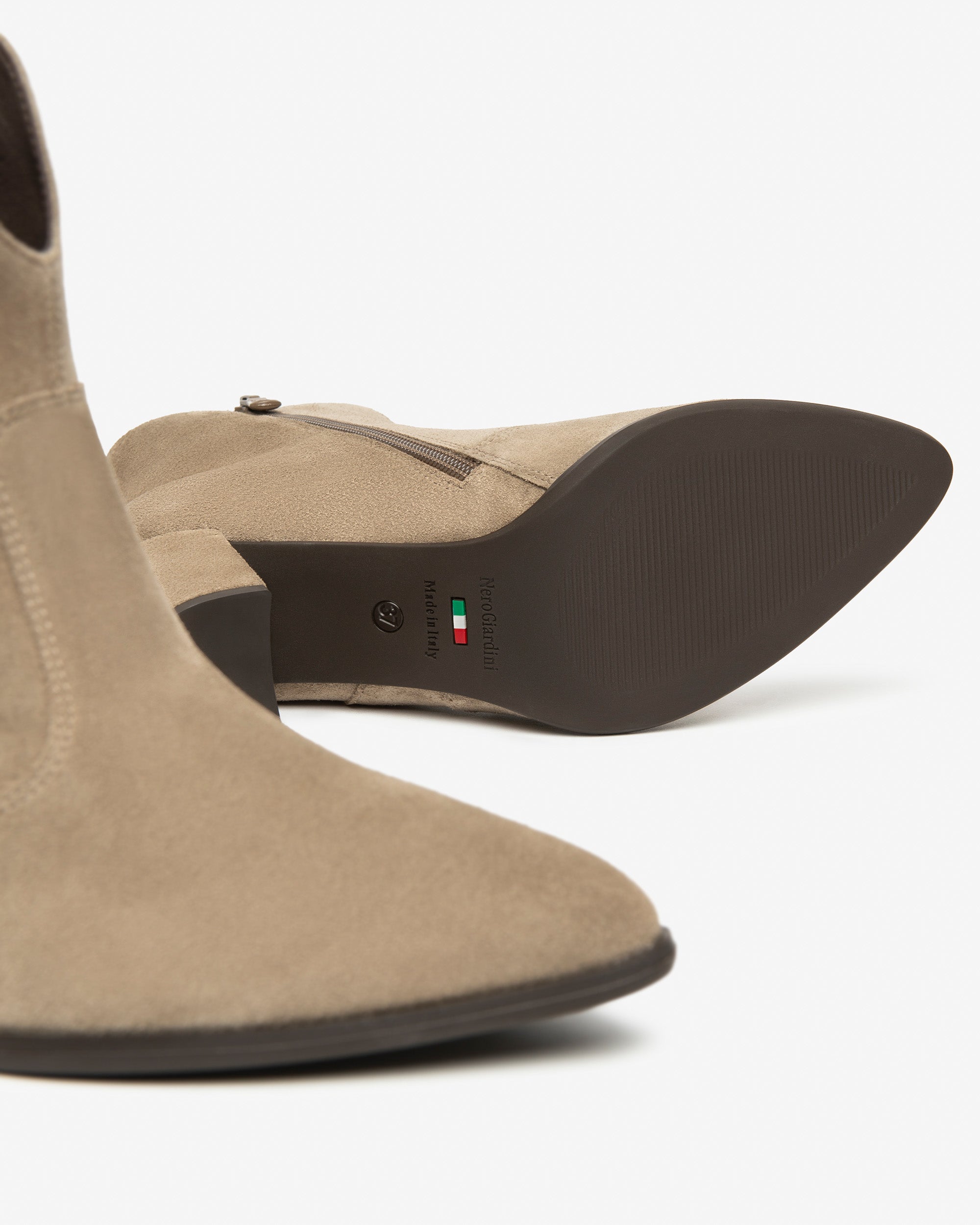  Damen-Wildlederstiefeletten
