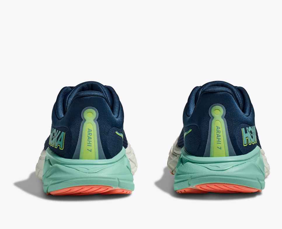 HOKA Arahi 7 Midnight / Seafoam