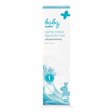 Baby Wells mild nesespray med sjøvann 100 ml