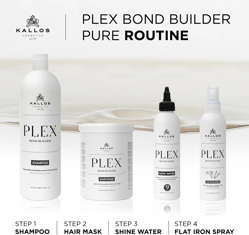 Kallos Plex Shampoo regeneracijski šampon za lase poškodovane zaradi kemičnih tretmajev