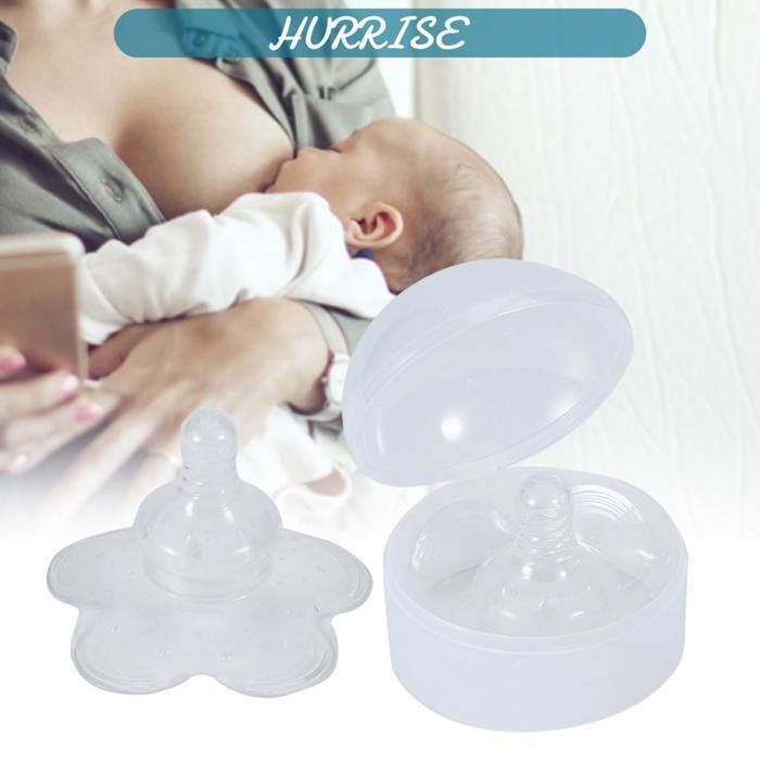 Sonew Cache-mamelon d'allaitement Cache-téton en Silicone, protège-mamelon, housse de protection pour la maternité et linge