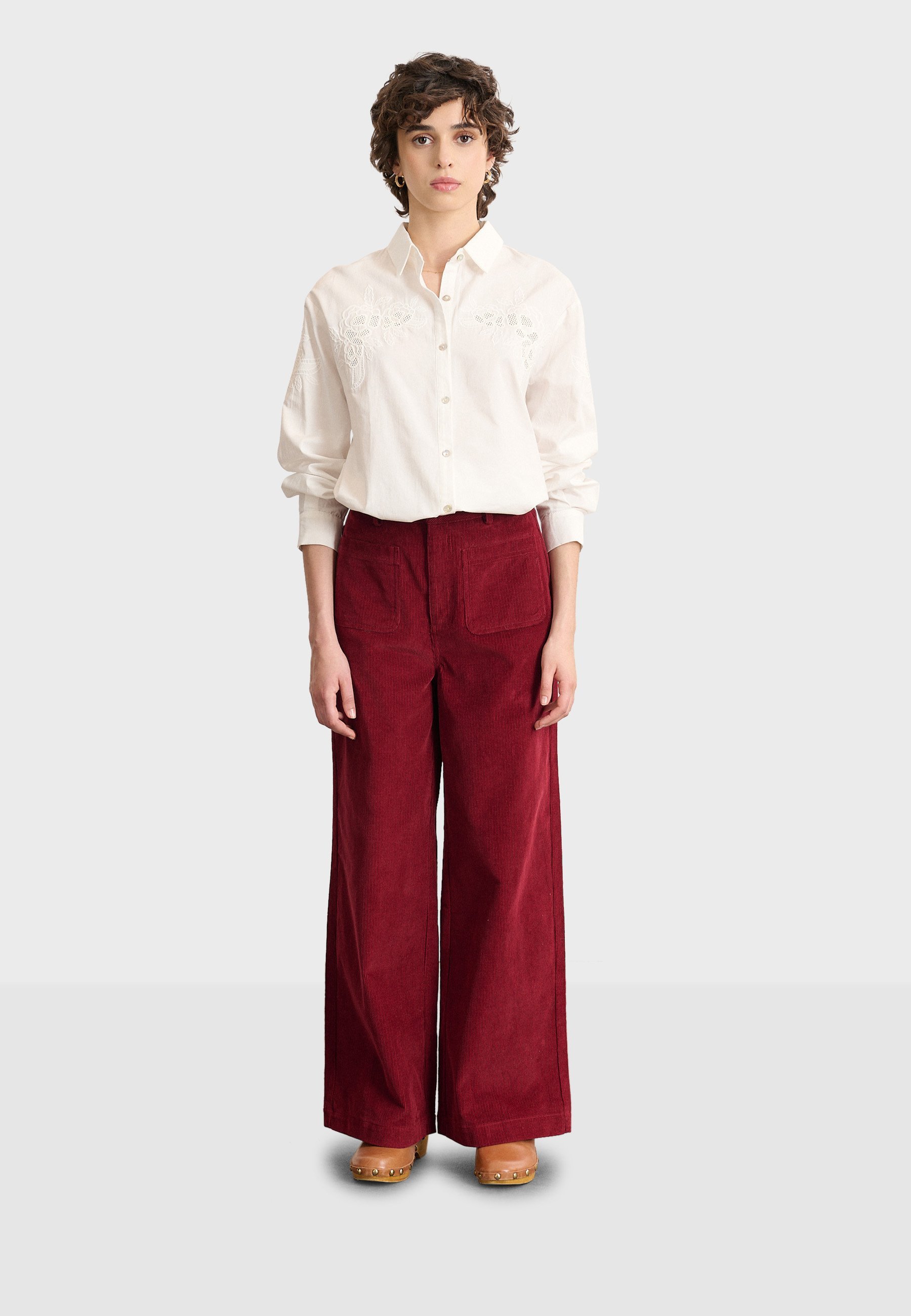 Garance Paris TESS - Blouse met knoopsluiting - gebroken wit
