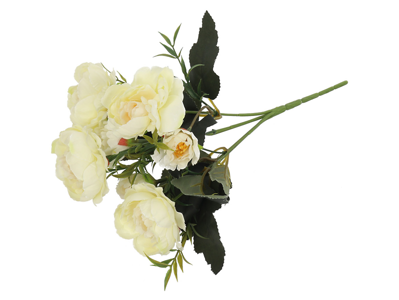 Peonia bukiet biały