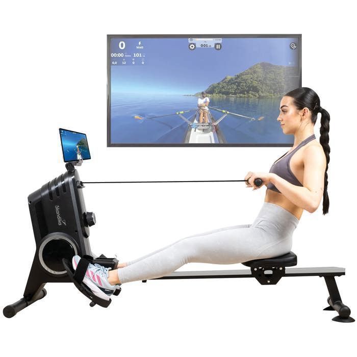 Vogatore magnetico Skandika Oxford Pro Connected - Volano da 5 kg - Portata massima 120 kg - Bluetooth