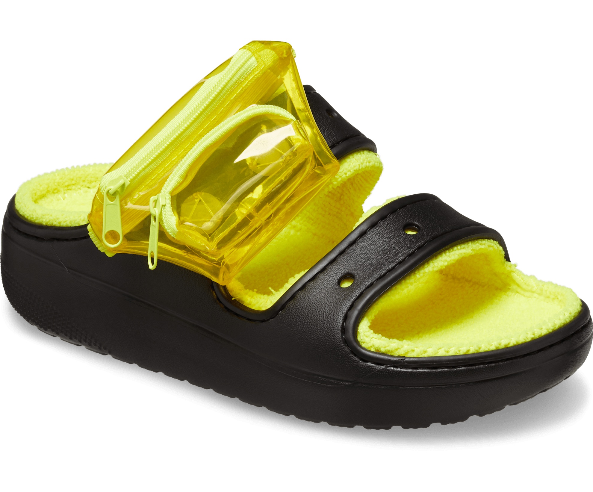 Classic Cozzzy Towel Neon Highlighter Sandal