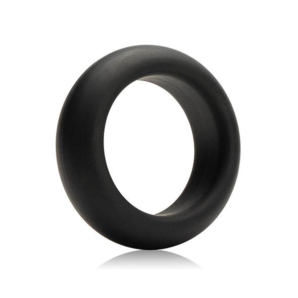 Play Maximum Stretch Silicone Cock Ring Black