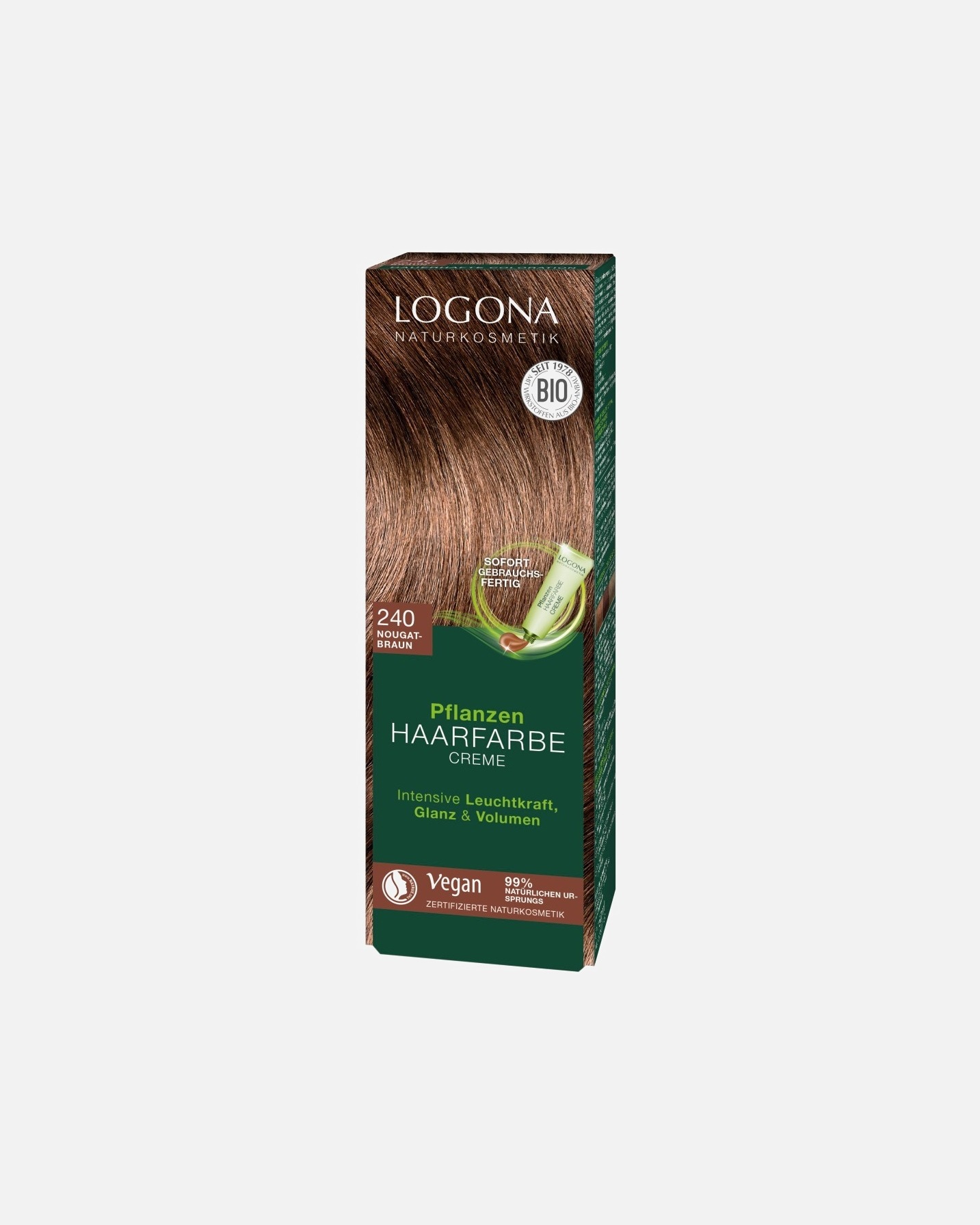 „Logona“ žolelių plaukų dažų kremas – 150 ml