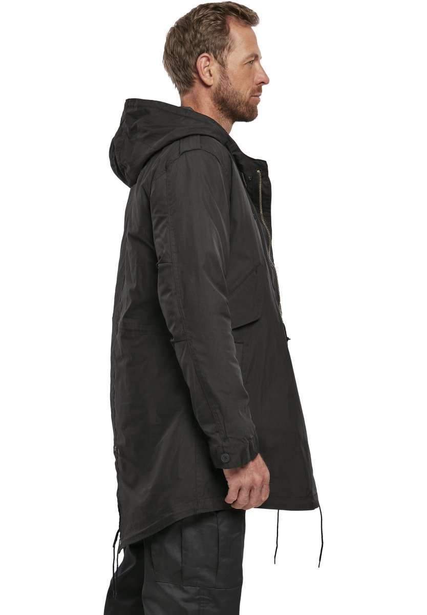 Brandit Parka - schwarz