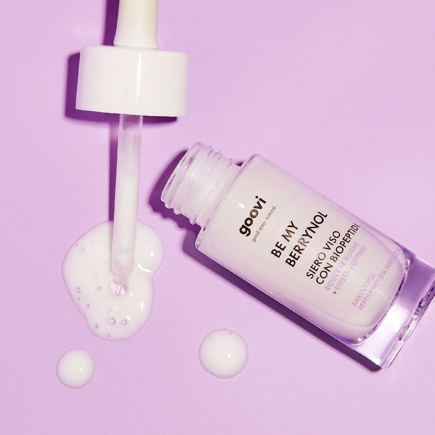 Viso Siero Viso con Biopeptidi BE MY BERRYNOL - Siero viso antirughe, Siero viso lifting
