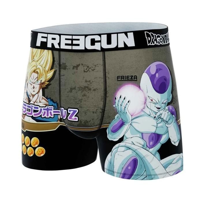 Boxer da uomo FREEGUN Dragon Ball Z, confezione da 4