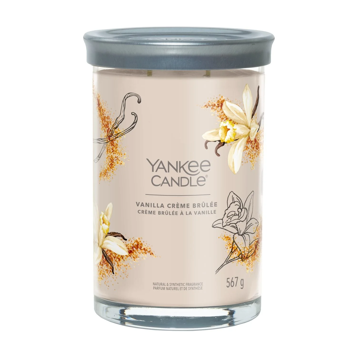 Signature Tumbler Candles Vanilla Crème Brûlée - Candela Profumata