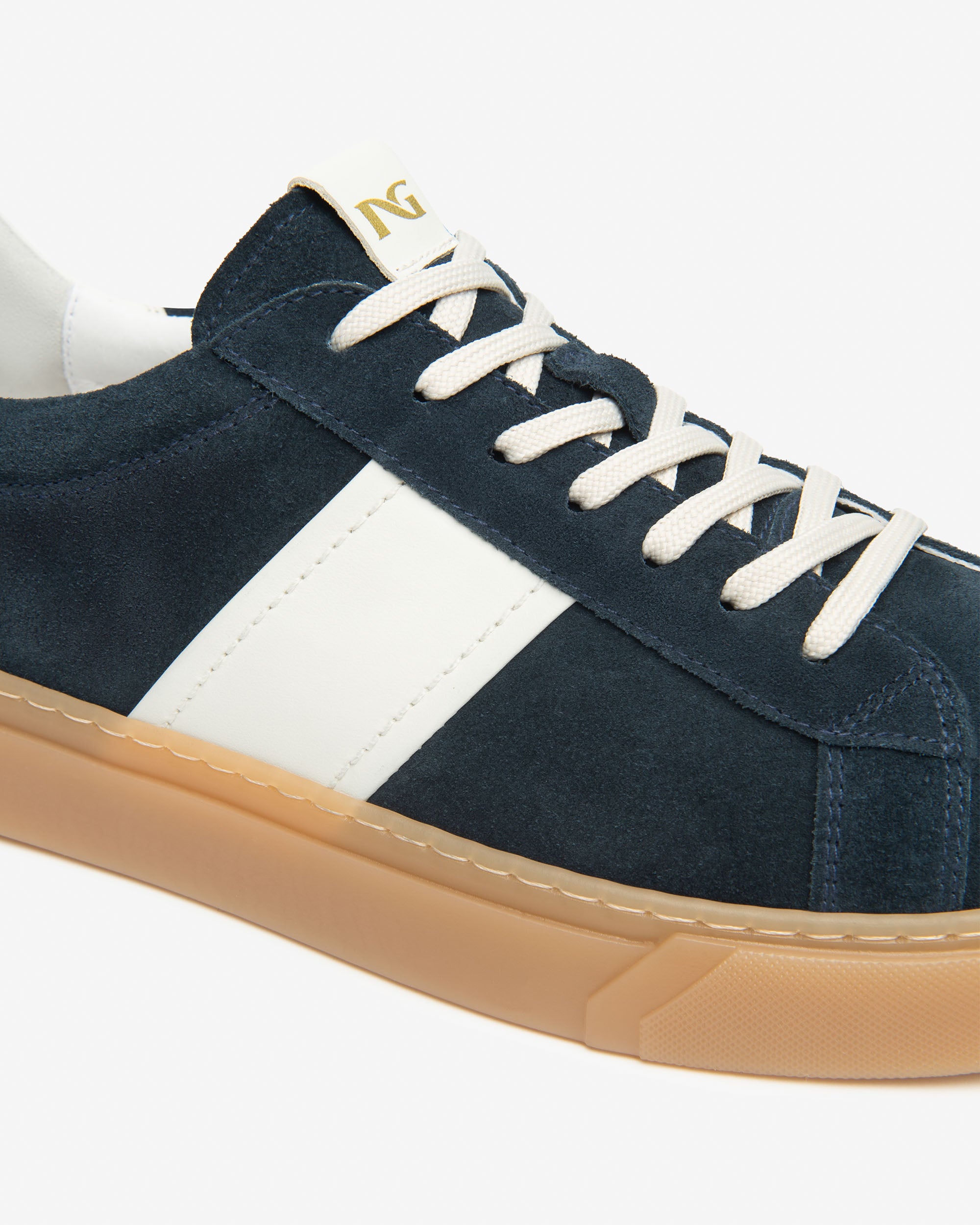  Herren-Sneaker aus Wildleder und Leder