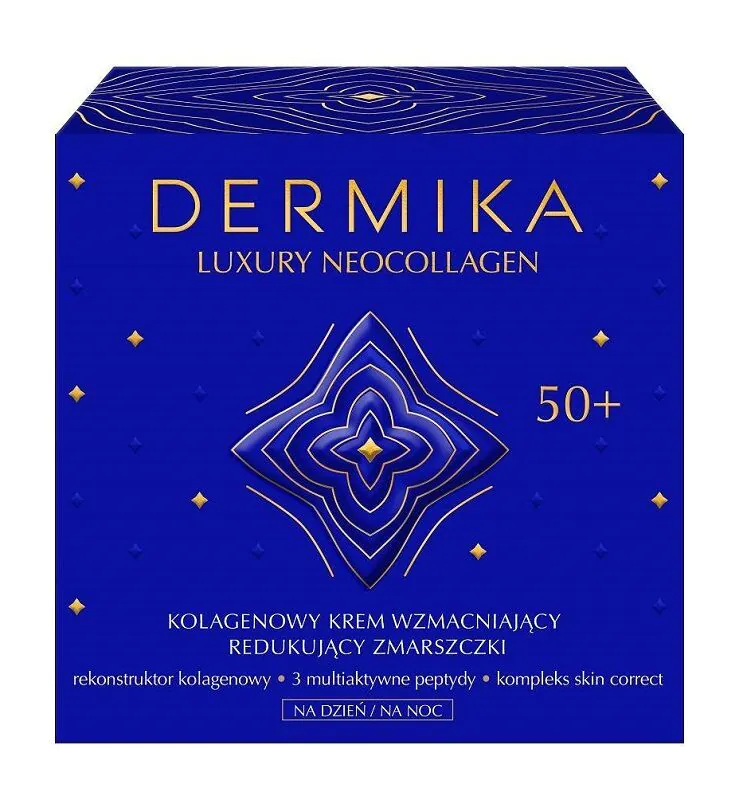 Dermika Luxury Neocollagen Kolagenowy krem wzmacniający 50+ na dzień i na noc