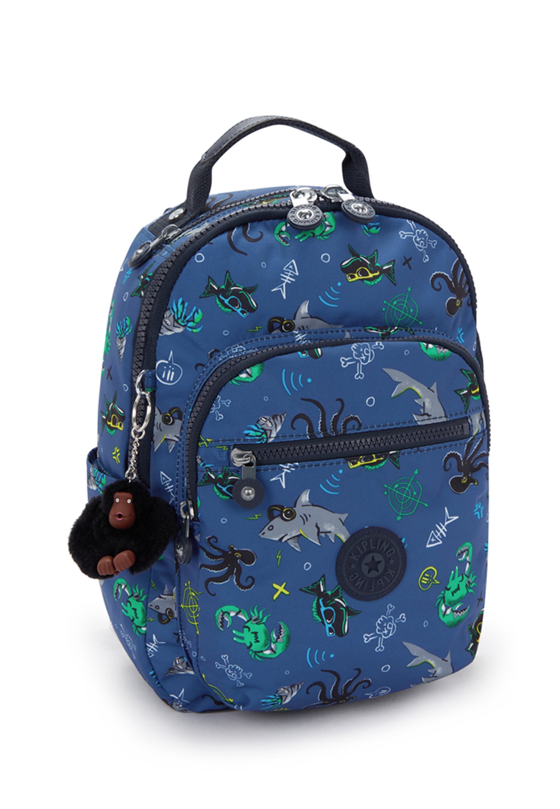Kipling SEOUL S BTS PRT AC - Školní taška - undersea party