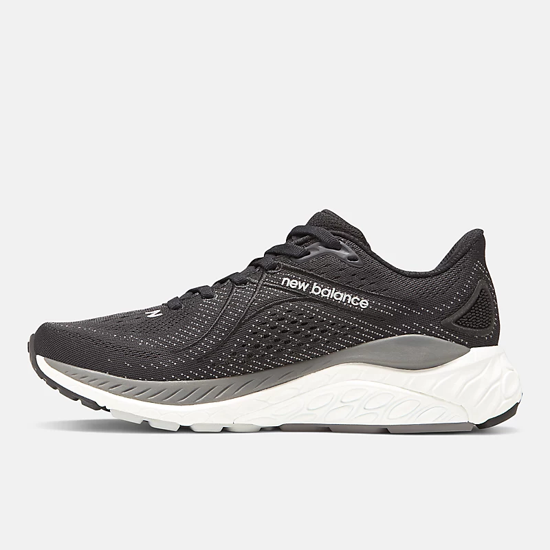 Damesschoenen Fresh Foam X 860v13 – Zwart met wit en ritspatroon