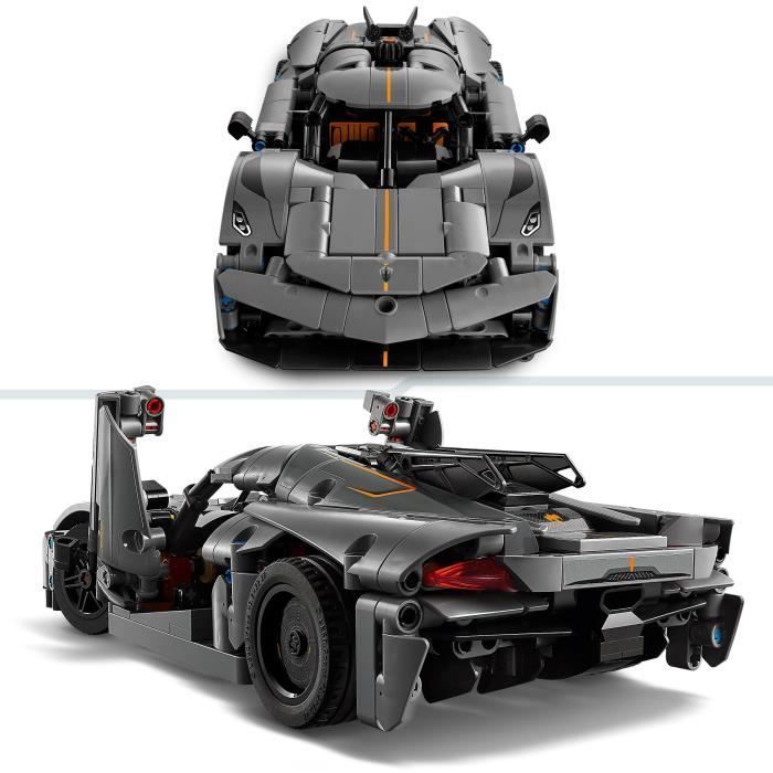 LEGO® Technic 42173 Koenigsegg Jesko Absolut Hypercar Grijs - Bouwset