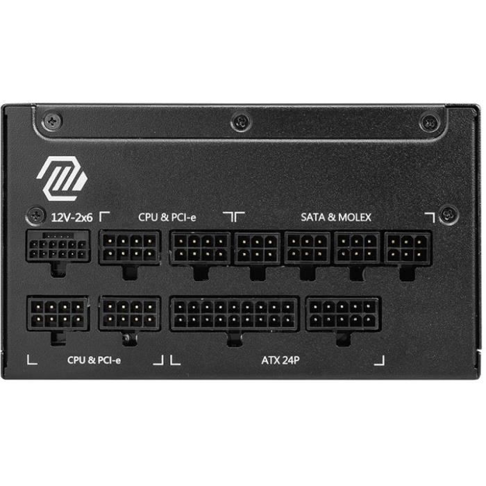 Fonte de alimentação para PC - MSI - 306-7ZP9A11-CE0 - MAG A1250GL PCIe5