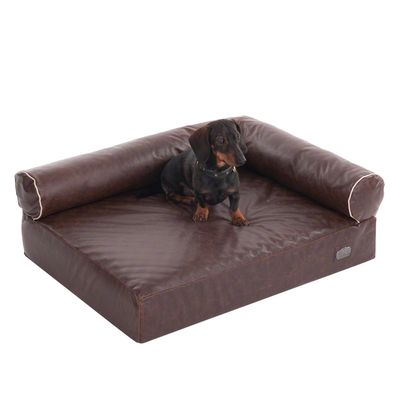 Sofa dla psa Divan Wellness - brązowa