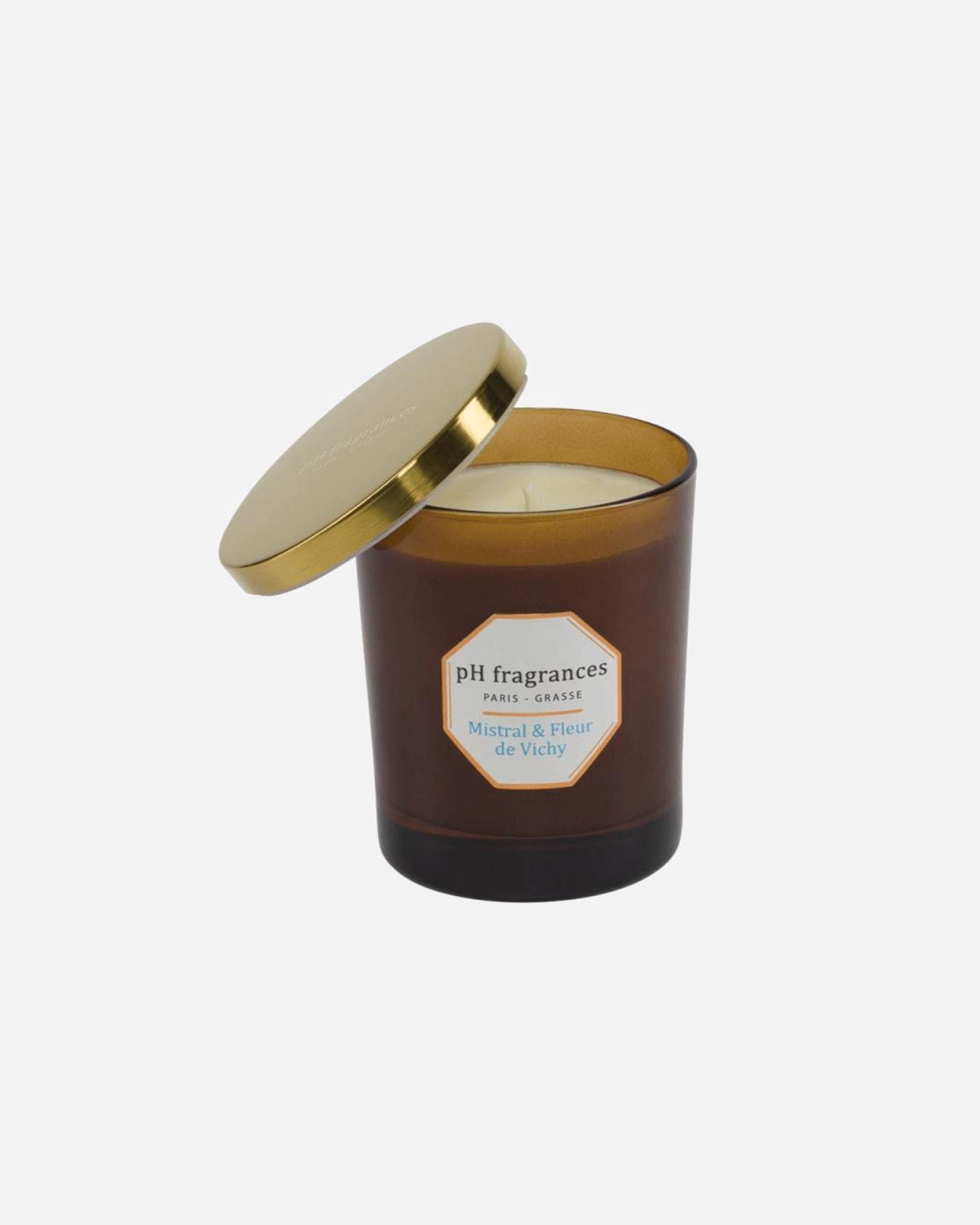 Mirisna svijeća s pH Mistral i Fleur de Vichy - 180 g