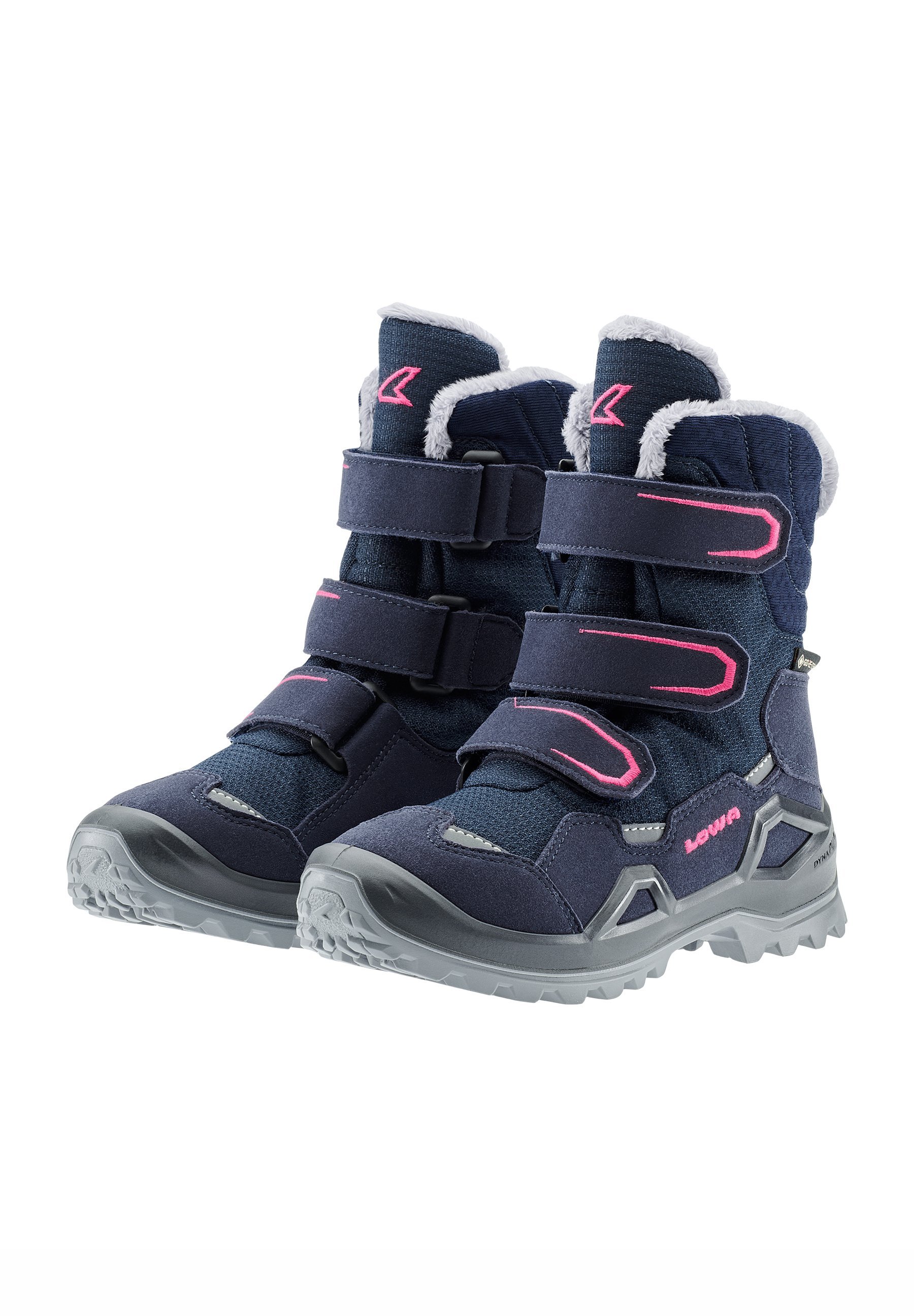 Lowa MILO GTX UNISEX - Talvisaappaat - navy/beere