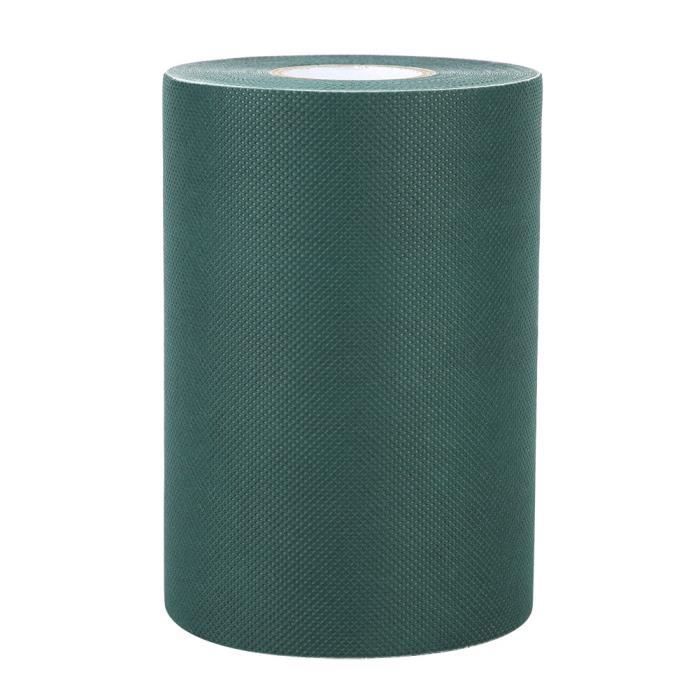 10m Bande de gazon artificiel vert d'herbe artificielle se réunissant fixant la bande de gazon auto-adhésif du tapis de pelou HB057