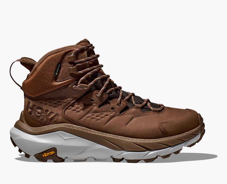 HOKA Kaha 2 GORE-TEX Marrón oscuro/Blanco oscuro