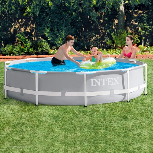 Intex Gama Prisma Frame Στρογγυλή Υπέργεια Πισίνα 305x76 εκ.