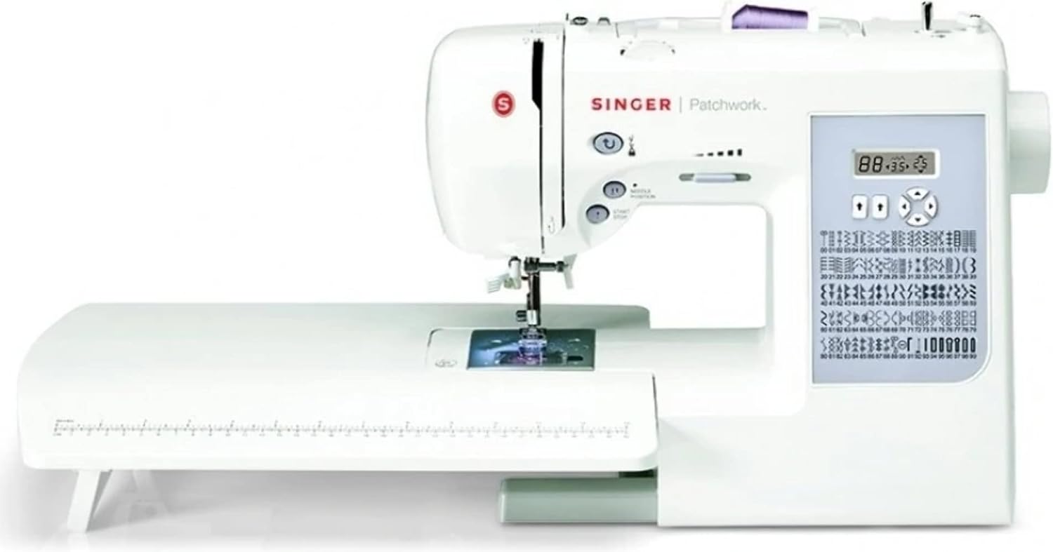Singer Nähmaschine, mehrfarbig