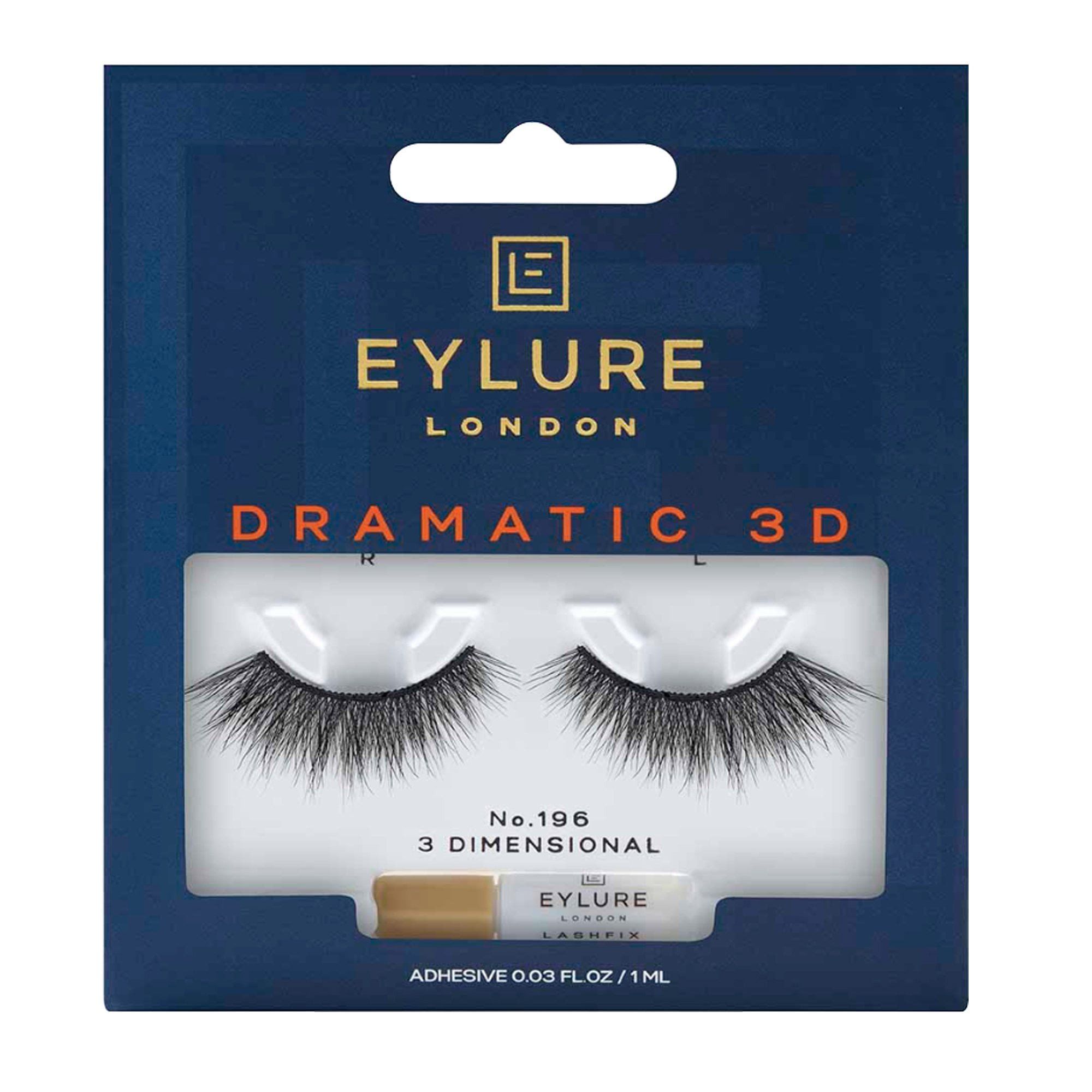 Dramatické 3D umelé mihalnice Umelé mihalnice