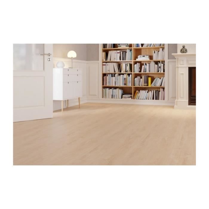 Pavimento laminato - KRONOTEX - Rovere Beige Advanced D3902 - 8 mm - Sistema a incastro - Opaco - 4 bordi smussati