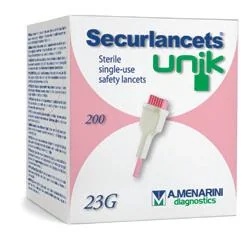 MENARINI Securlancets Unik G23 200 stuks