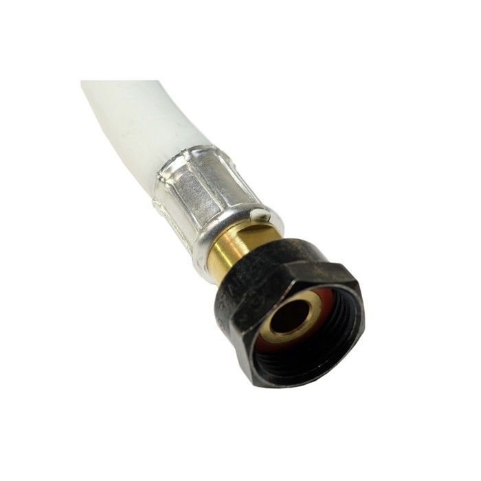Poele à gaz 3,4KW Fonte véritable Provence Marron miel + Tuyau gaz + Detendeur gaz butane UNIVERSAL