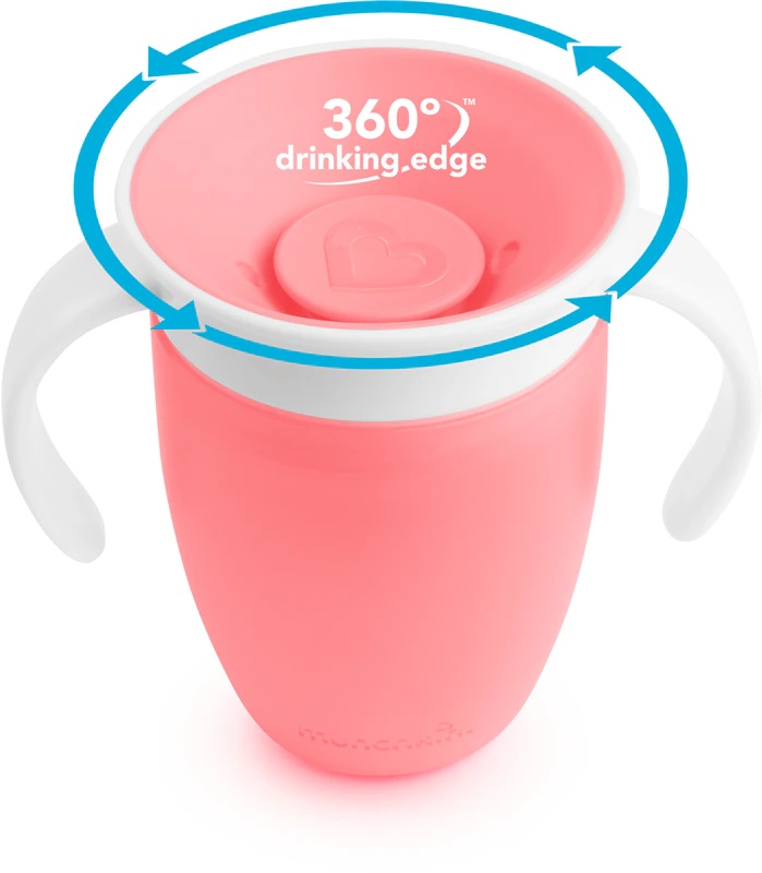 Munchkin Miracle 360° vadbeni lonček z ročaji