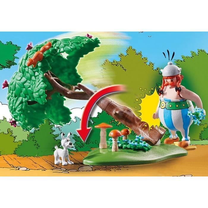 PLAYMOBIL 71160 Asterix: A Caçada ao Javali, com Asterix, Obelix e Dogmatix, 52 peças, para crianças a partir de 5 anos.