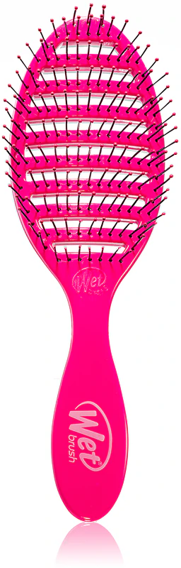 Escova Wet Brush Speed Dry para desembaraçar facilmente os cabelos.