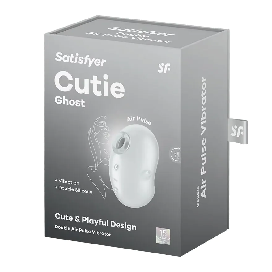 Satisfyer Cutie Ghost Masażer intymny White