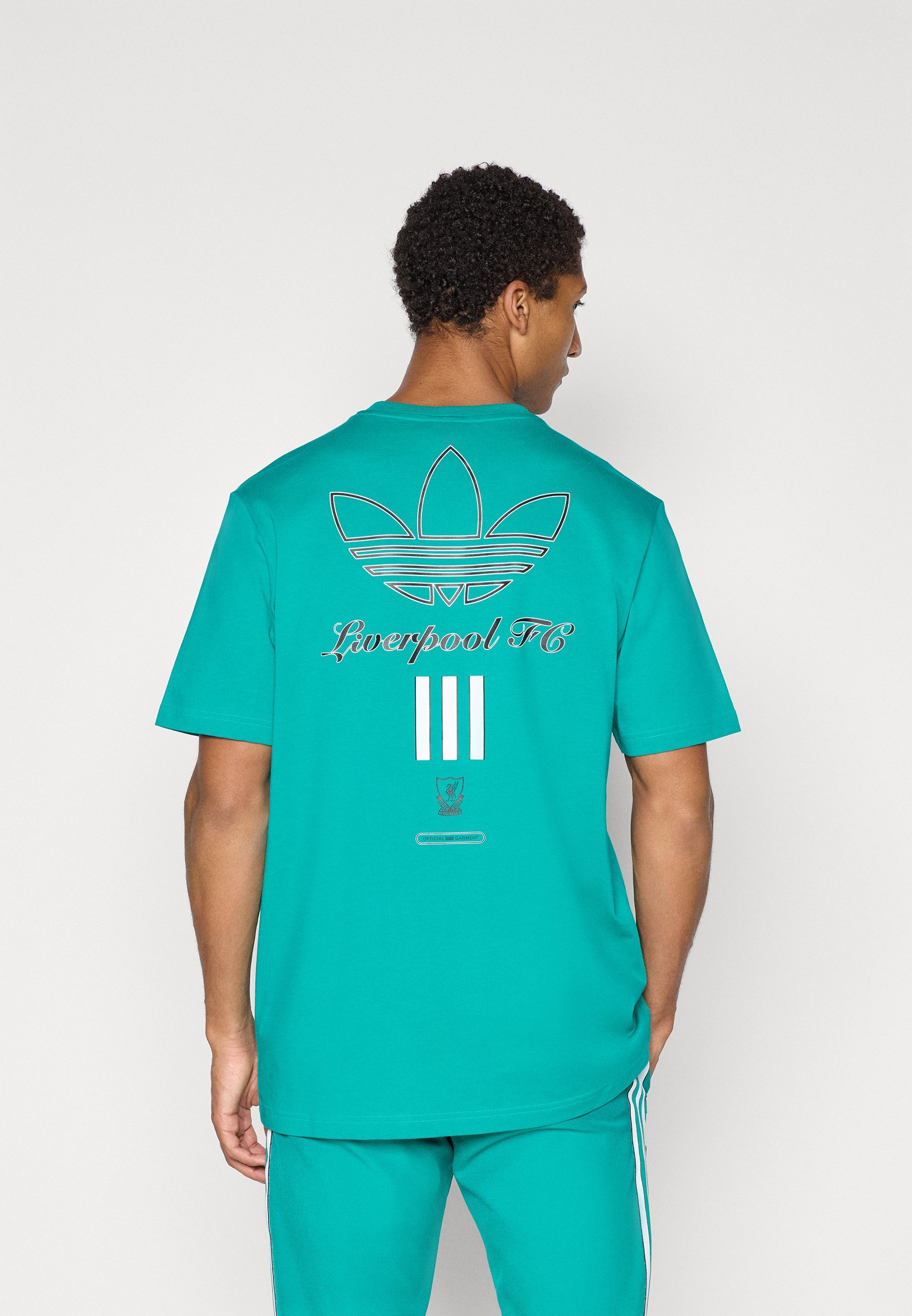 T-shirt adidas Originals LIVERPOOL FC ICON GRAPHIC - Abbigliamento da club - verde mare