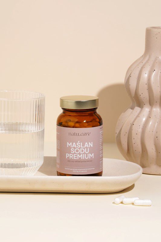 Natu.Care Maślan Sodu Premium 1200 mg