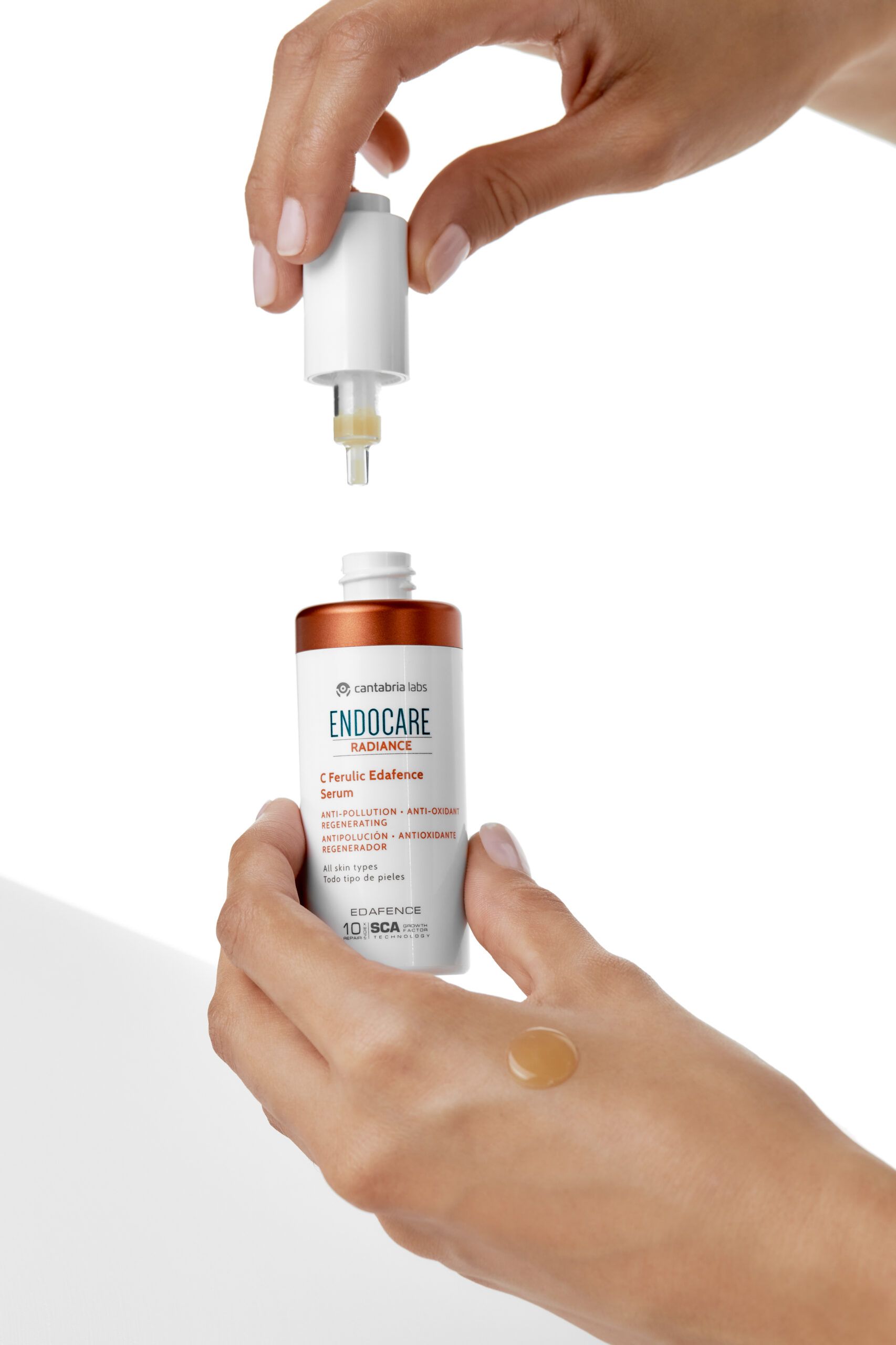 Sérum Endocare Radiance C Ferulic Edafense Ampulky a bleskové ošetrenia