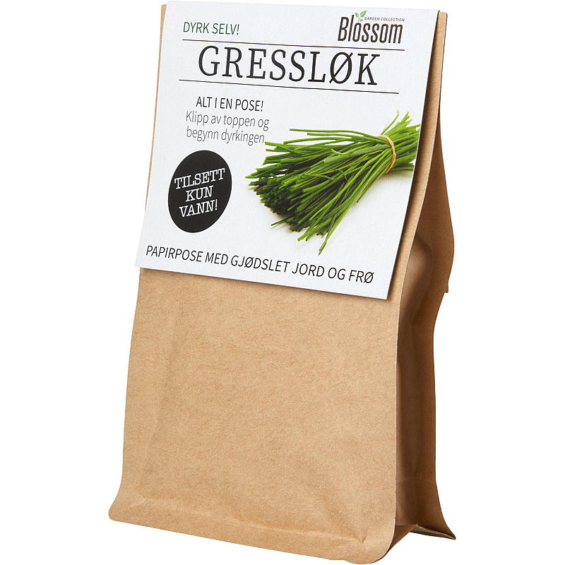 Bolsa de cultivo de semillas de cebollino Blossom, Blossom
