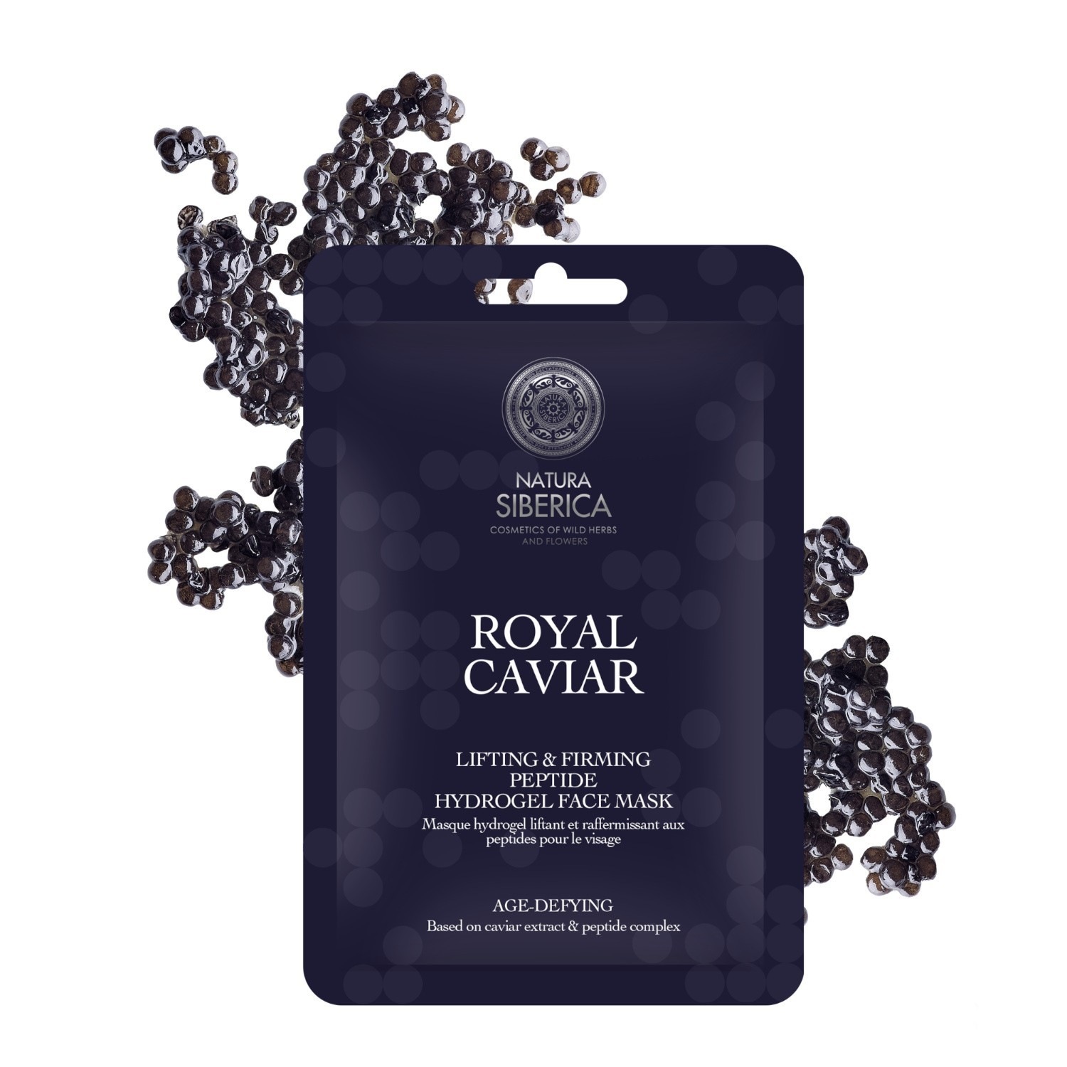 Natura Siberica Masque hydrogel liftant et raffermissant aux peptides pour le visage