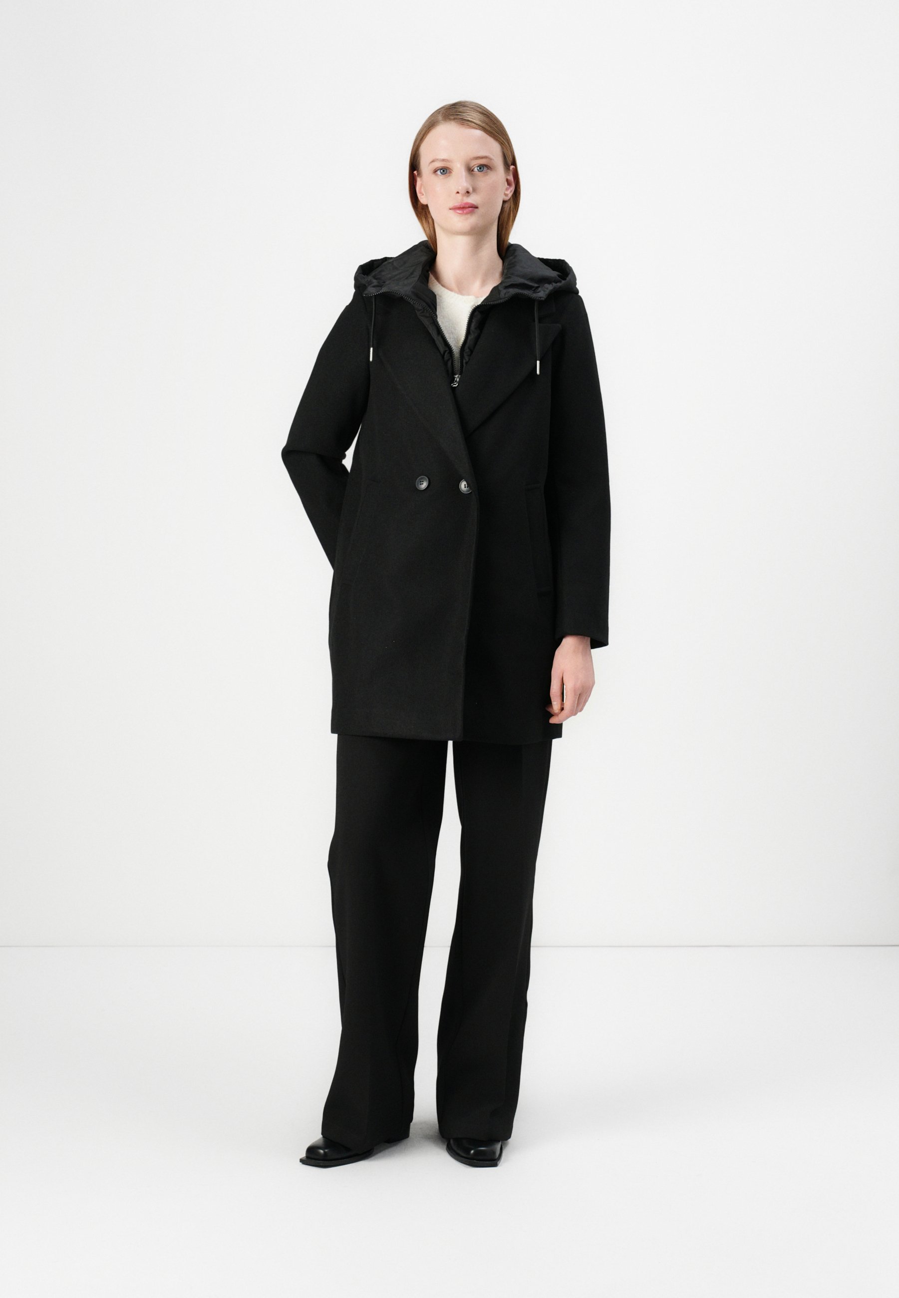 Vero Moda VMGRACE COAT - Winterjas - zwart