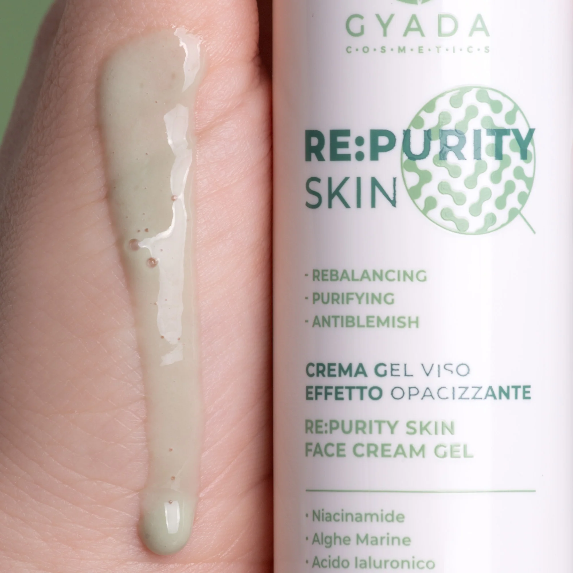 Re:Purity Skin Face Cream Gel - Crema Gel Viso Effetto Opacizzante - Crema viso giorno antimperfezioni, Gel viso antimperfezioni, Base Trucco antimperfezioni