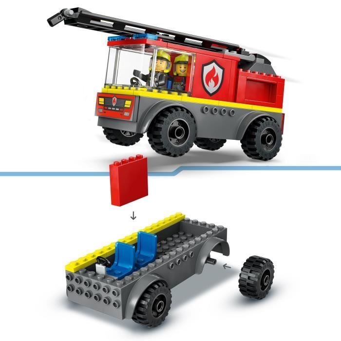 LEGO City 60463 Fire Truck with Ladder - Building Set - Children Ages 4+