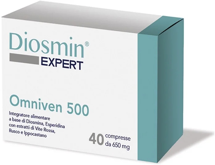 DULAC Diosmina Expert Omniven 500 40 comprimidos Suplemento circulatorio