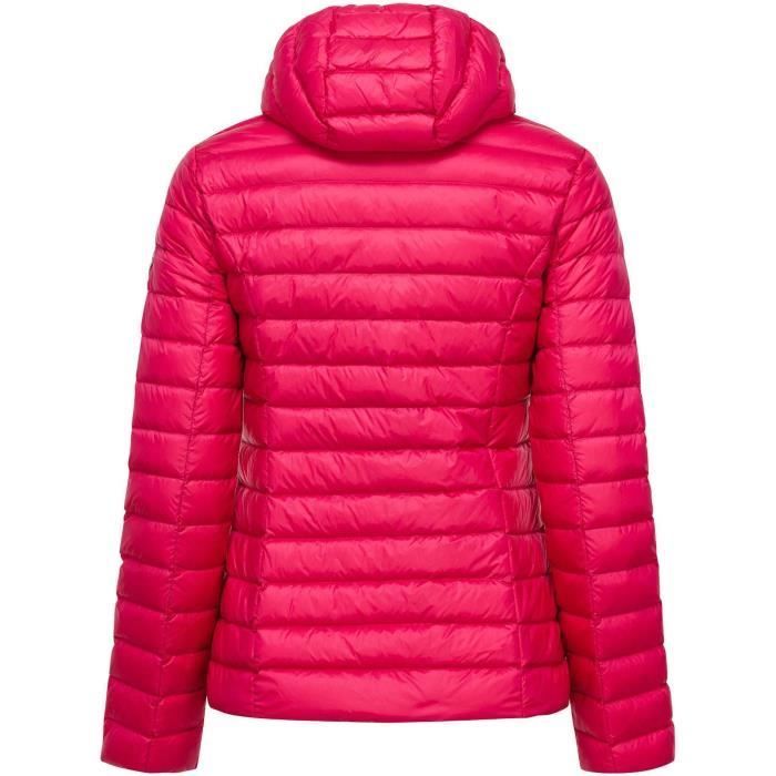 Chaqueta acolchada con capucha Cloe Rose Fuchsia para mujer de JOTT
