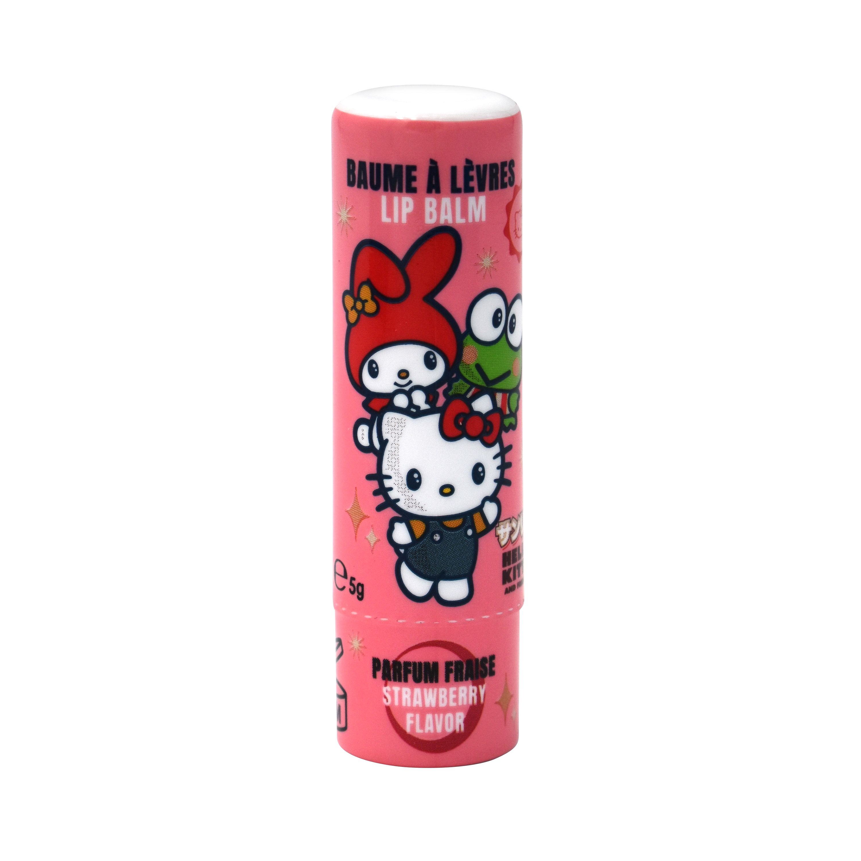 Балзам за усне Hello Kitty and Friends са укусом јагоде Заштита за усне